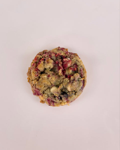 Raspberry Crunch Cookies